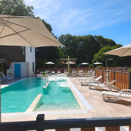 Mobil 3 Climatise- Domaine Du Vieux Moulin Кемпинг Сен-Жюльен-ан-Борн