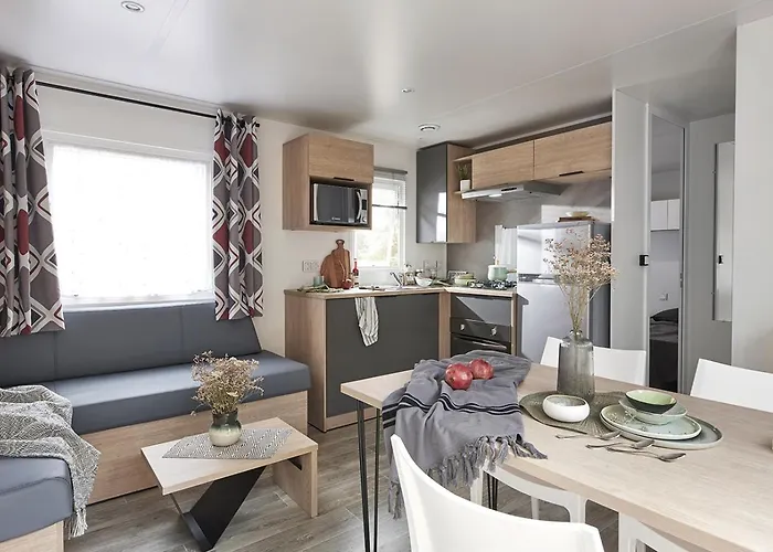Domaine Du Vieux Moulin- Camping 3 Etoiles -Mobil Home Climatise * Сен-Жюльен-ан-Борн
