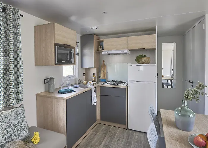 Кемпинг Domaine Du Vieux Moulin- Camping 3 Etoiles -Mobil Home Climatise Сен-Жюльен-ан-Борн